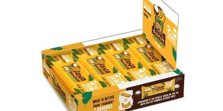 JanaBanana Plant Based bar with Coconut (Pack of 12)